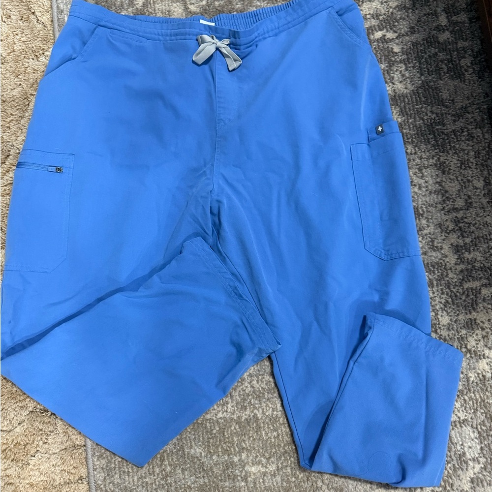Figs Women's Blue Straight leg Pants
